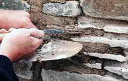 lime mortar pointing